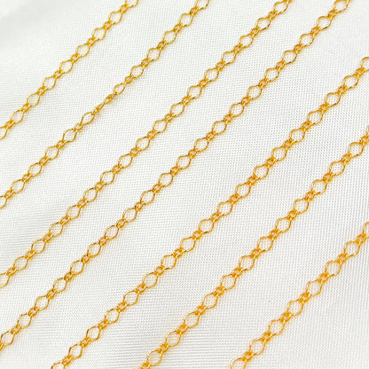 14K Gold Filled Twisted Cable Chain