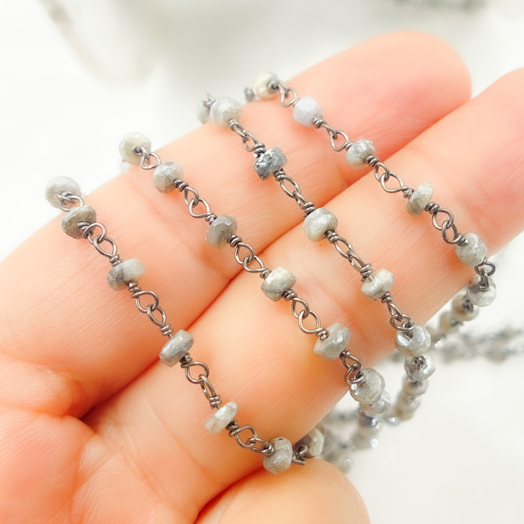 Silverite Oxidized Wire Chain.