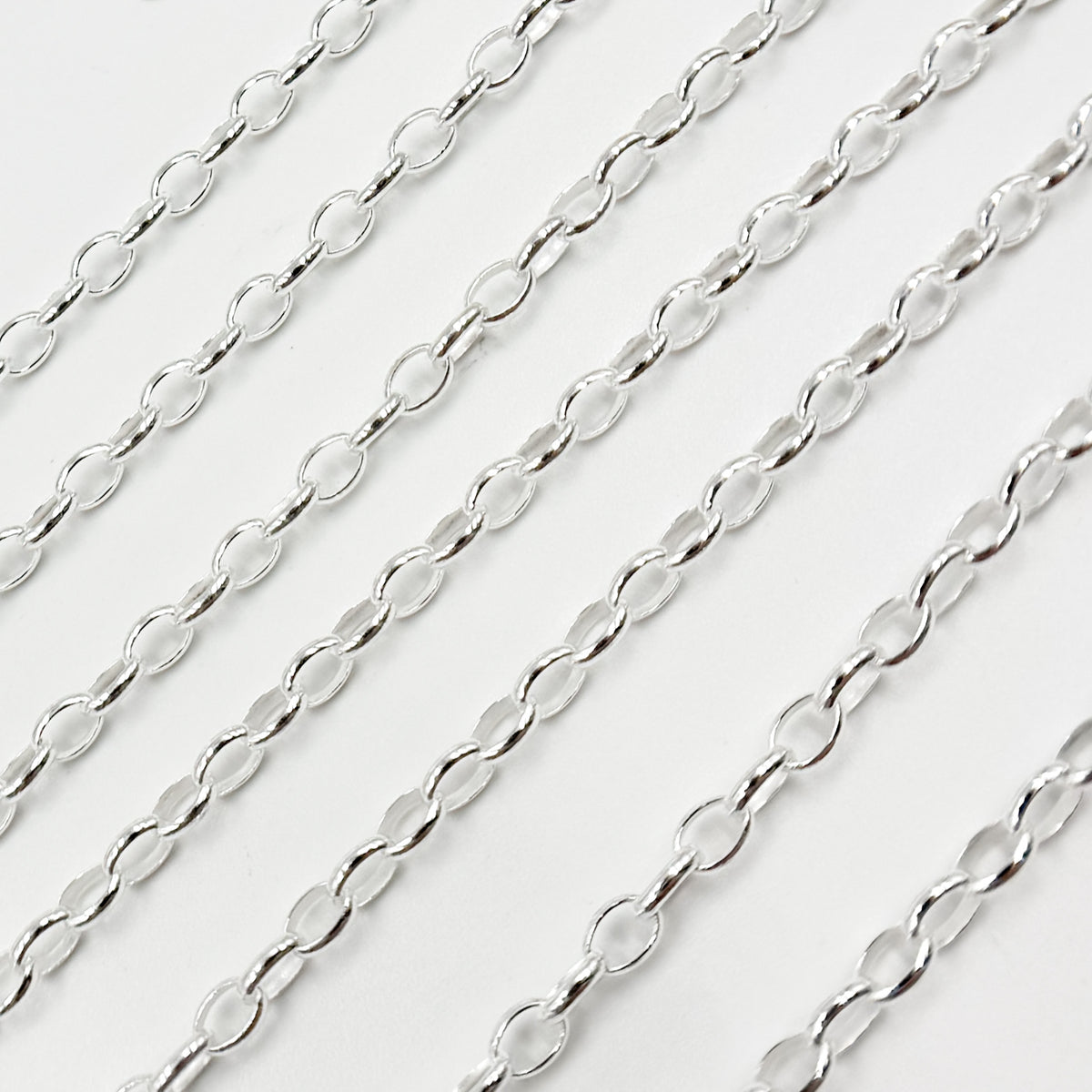Sterling Silver Oval Link Chain