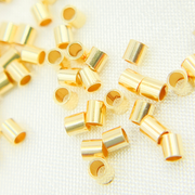 2MM Gold Filled Crimp Bead