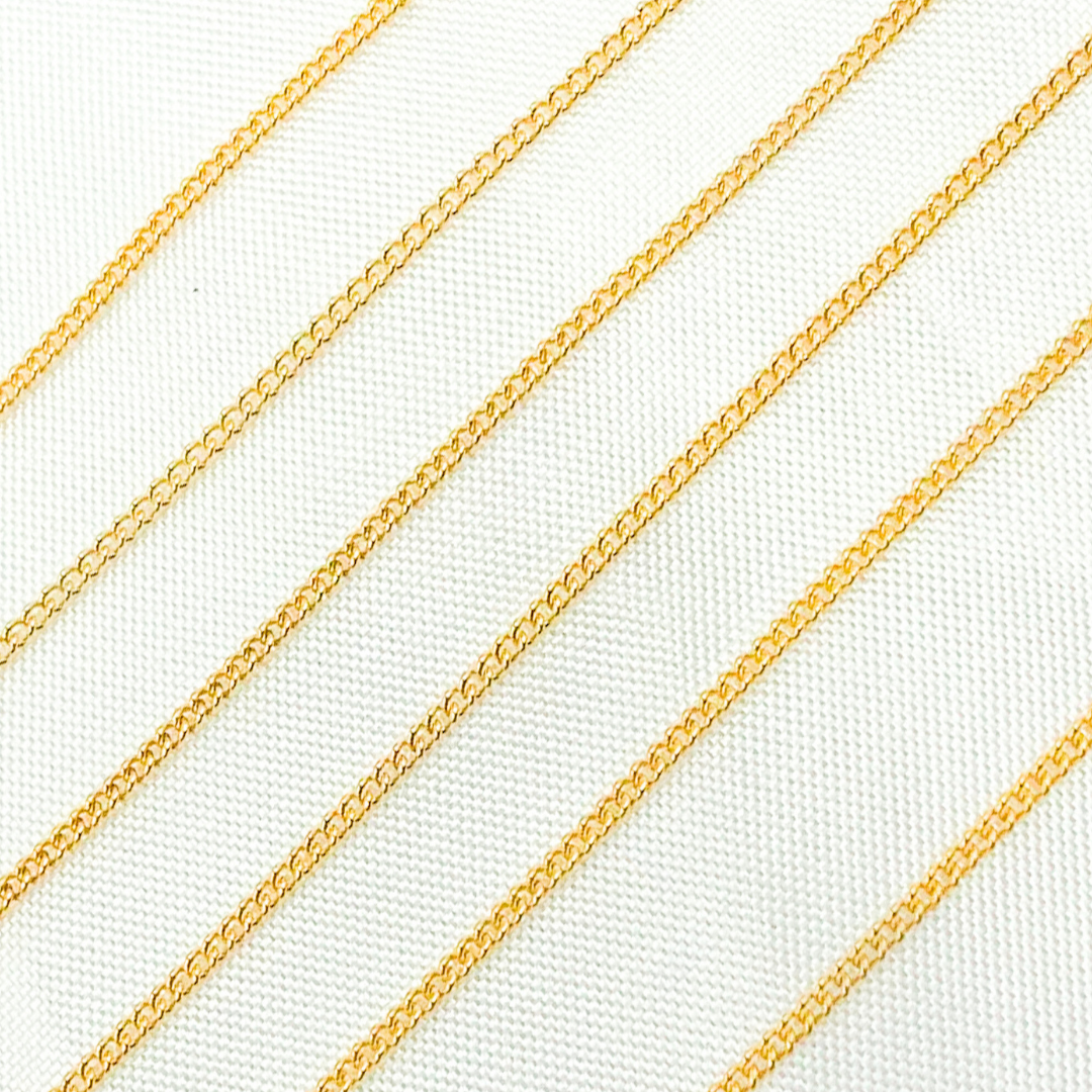 14K Gold Filled Curb Chain
