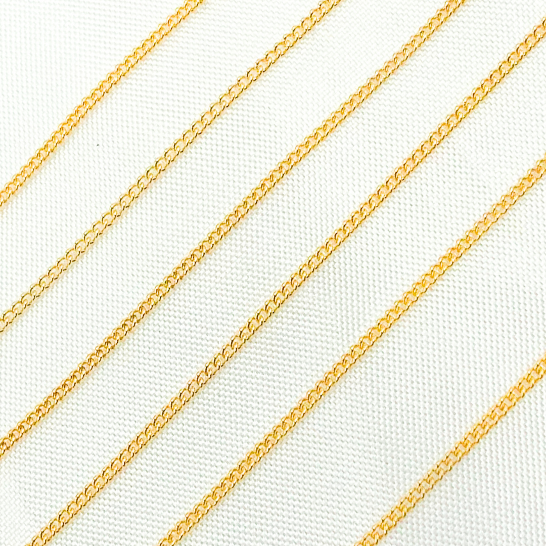 14K Gold Filled Curb Chain. 70GF