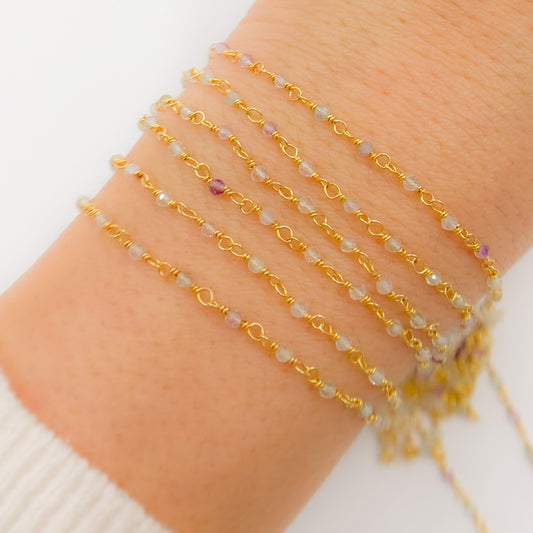Flowrite Gold Plated Wire Chain