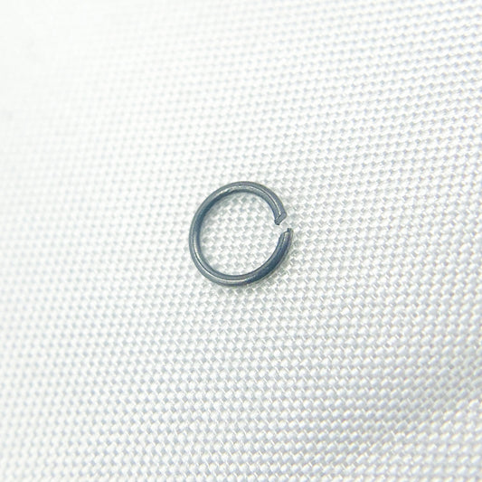 Black Rhodium Open Jump Ring