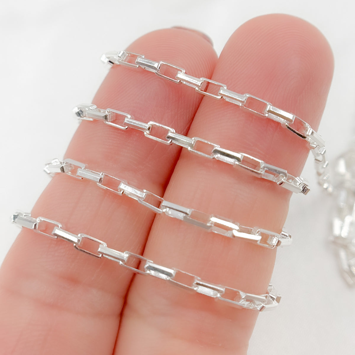 Sterling Silver Box Chain