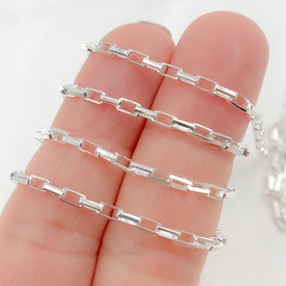 Sterling Silver Box Chain