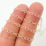 Sterling Silver Flat Cable Chain