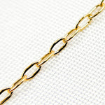 Load image into Gallery viewer, 1218DF. 14K Gold Filled Flat Paperclip Chain
