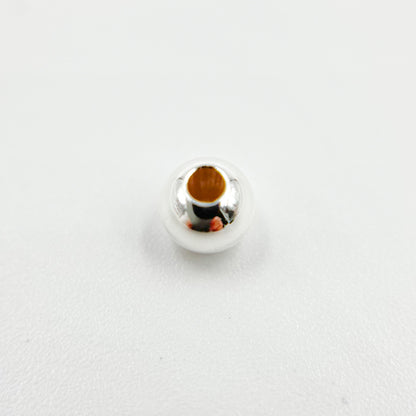 5MM Sterling Silver Seamless Beads