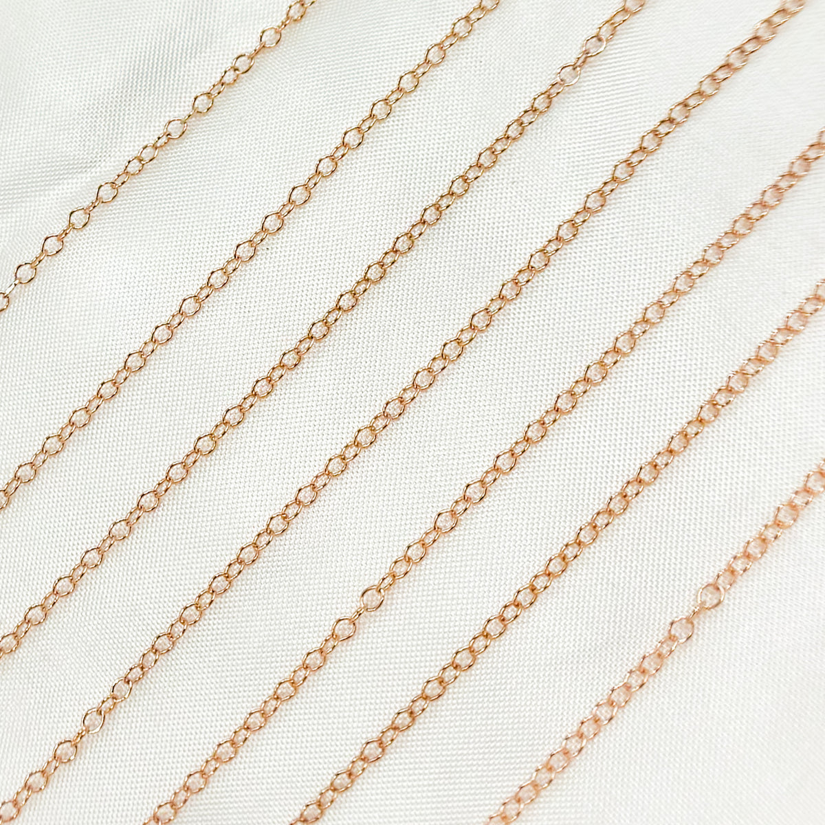 Rose Gold-Filled Smooth Cable Chain