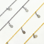 Load image into Gallery viewer, 304PS. Pear Shape Dangle Chain