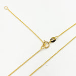 Load image into Gallery viewer, 025R01LGJ138. 14K Solid Gold Cable Chain
