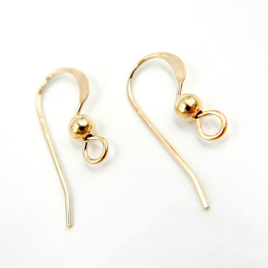 Gold-filled Ball Ear Wire
