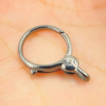 Load image into Gallery viewer, 239. Sterling Silver Round Trigger Clasp
