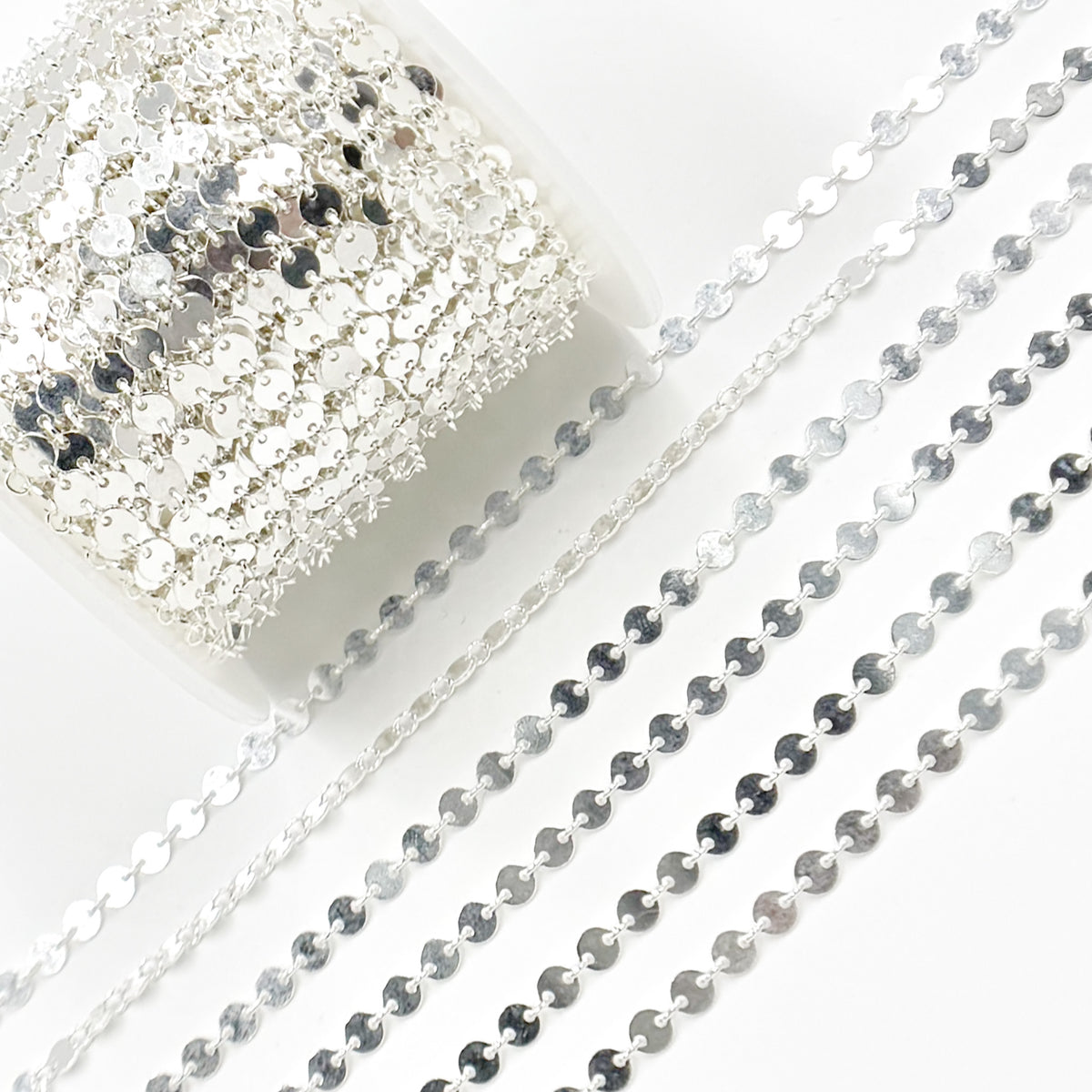 Sterling Silver Disc Chain