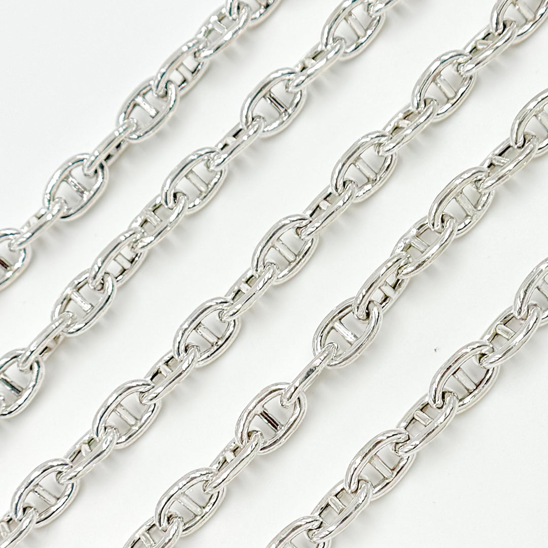 V81SS. Sterling Silver Marina Chain