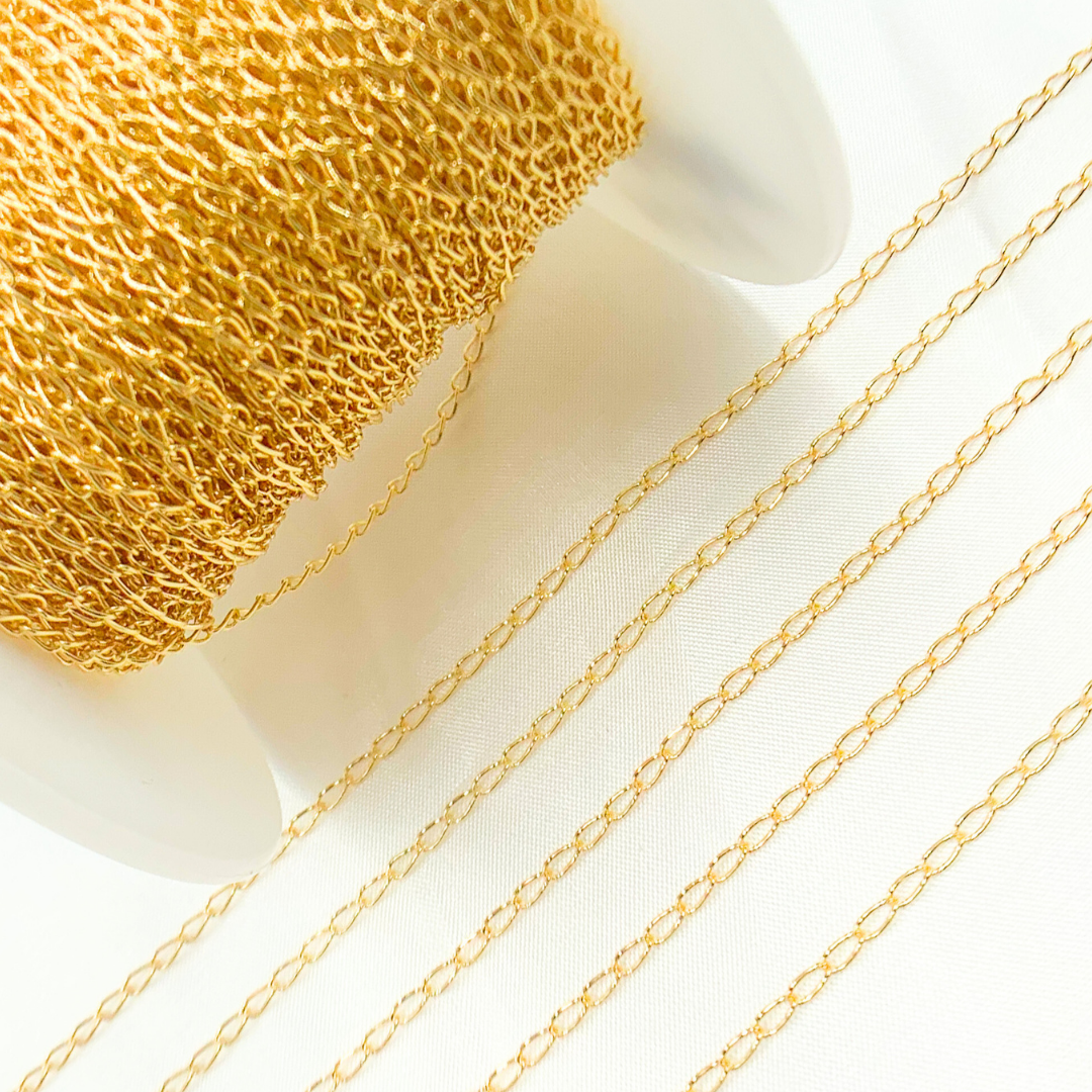 14k Gold Filled Cable Chain. 1608CGF