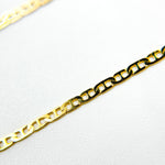 Load image into Gallery viewer, Buy Now 14k Solid Gold Flat Marina Link Chain