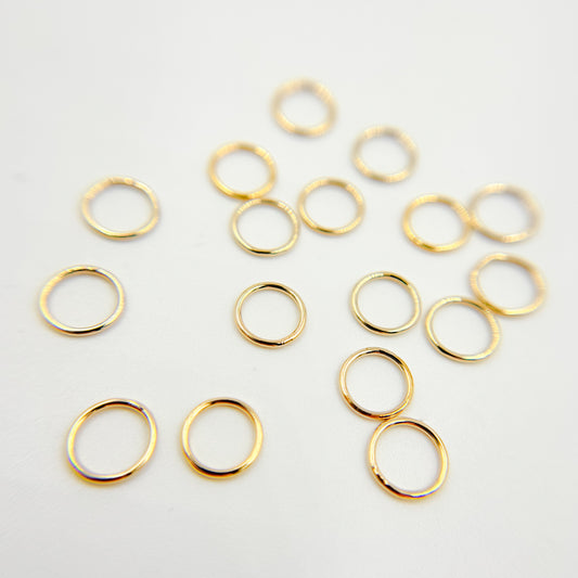 22 Gauge Close Gold Filled Jump Ring