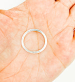 Load image into Gallery viewer, BS3-SS. Sterling Silver Circle 20mm Connector
