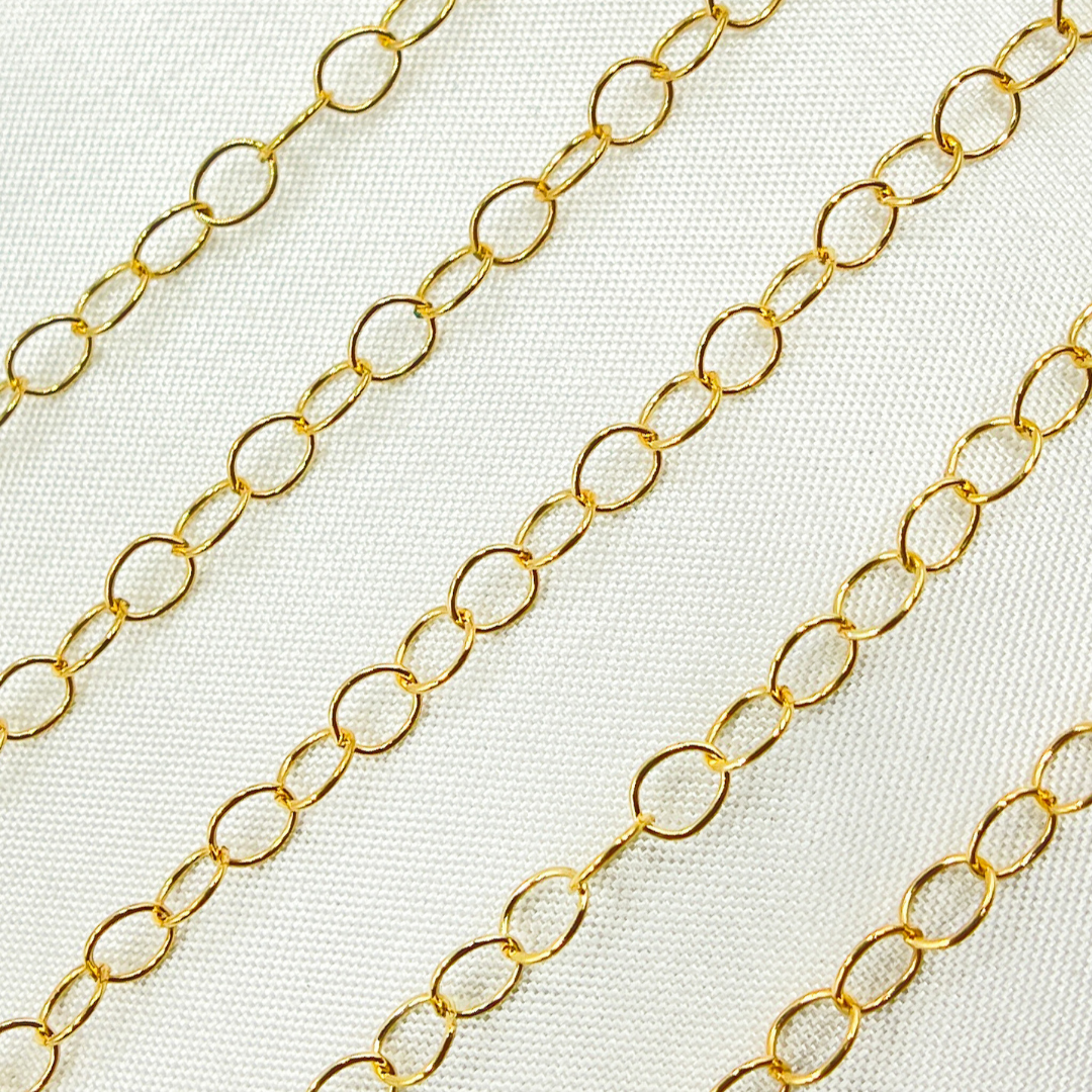 678GF. 14K Gold Filled Oval Link Chain