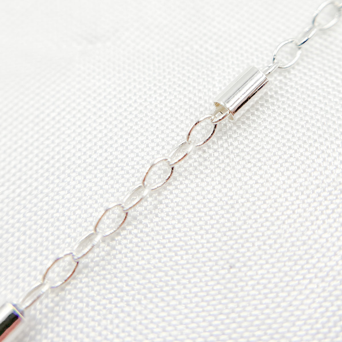 Sterling Silver Tube Satellite Chain