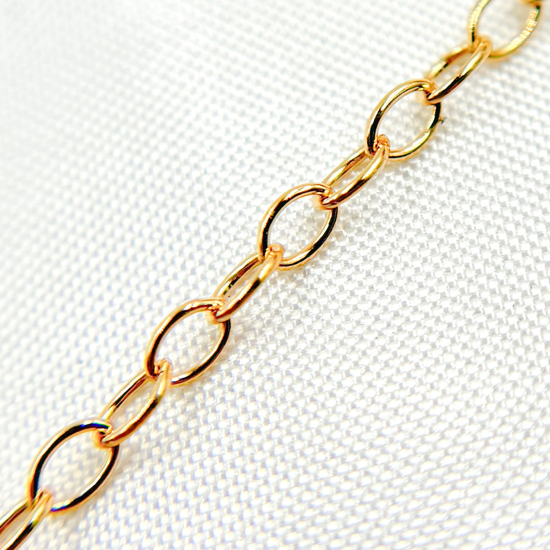 1512GF. 14K Gold-Filled Smooth Cable Chain