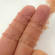Rose Gold Filled Smooth Cable Chain