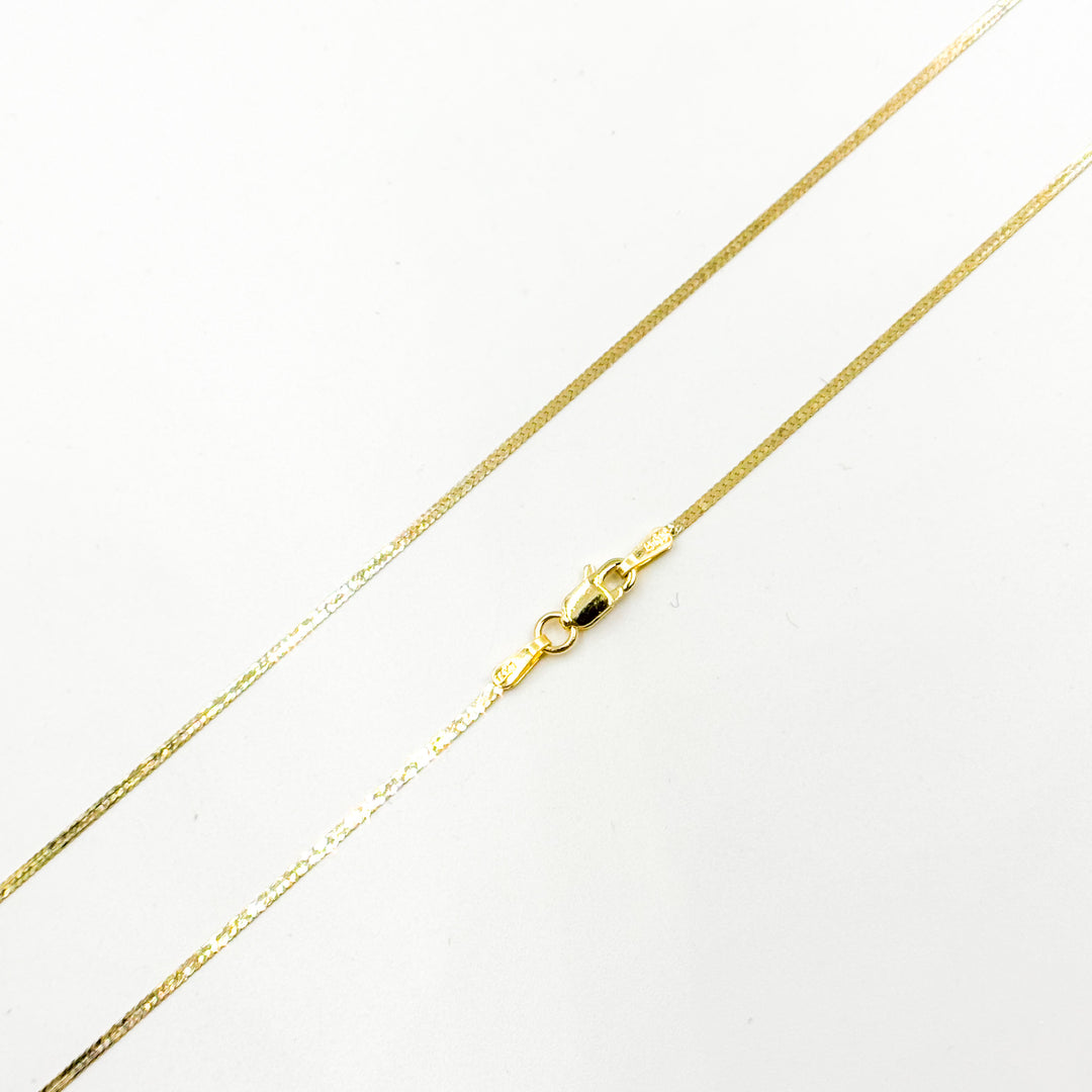 Buy Now 14k Solid Yellow Gold Herringbone Chains