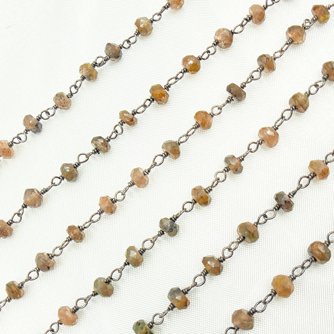 Andalusite Oxidized Wire Chain