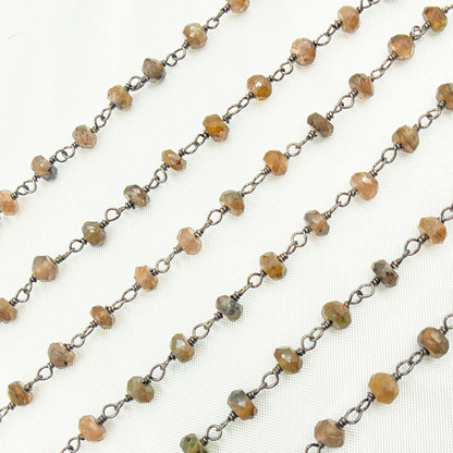 Andalusite Oxidized Wire Chain