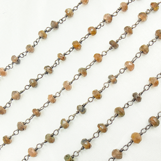 Andalusite Oxidized Wire Chain