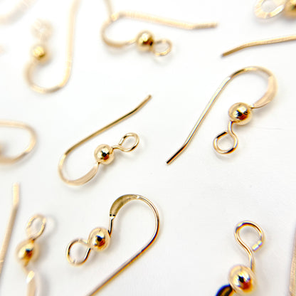 Gold-Filled Ball Ear Wire