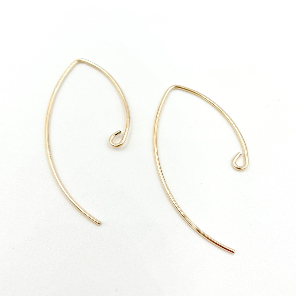 Gold Filled V Shape Ear Wire