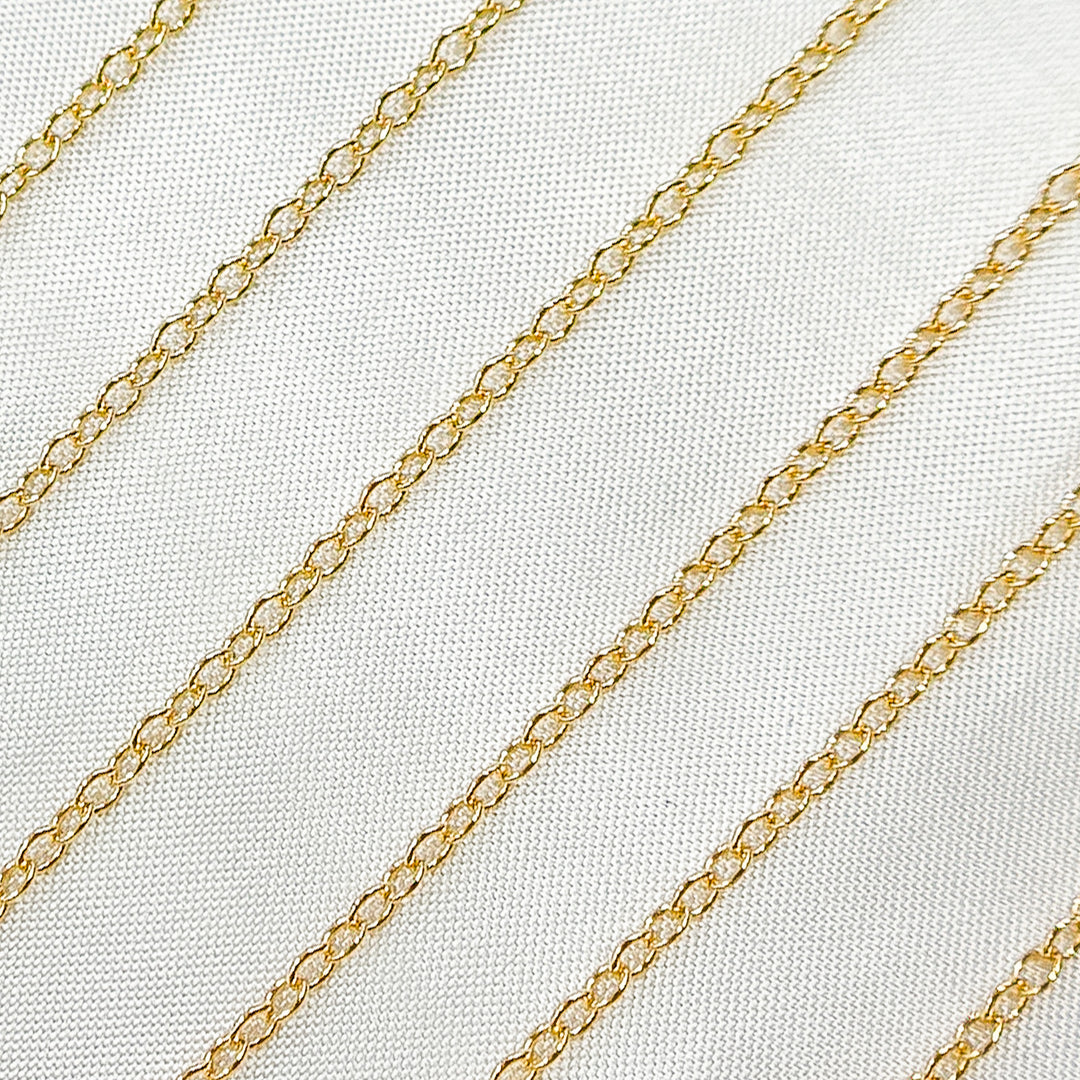 1617GF. 14K Gold Filled Cable Link Chain