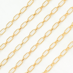 Load image into Gallery viewer, 14k Gold Filled 1 Textured Oval &amp; 1 Smooth Round Link Chain. 8251-1AGF
