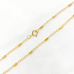 Load image into Gallery viewer, 14K Gold-Filled Satellite Tube Finish Necklace. 1203D2
