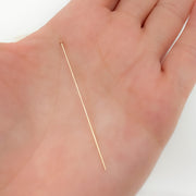 Gauge Gold-filled Flat 2 Inch Headpin