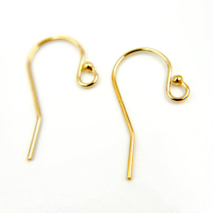 Gold-filled Ball Ear Wire