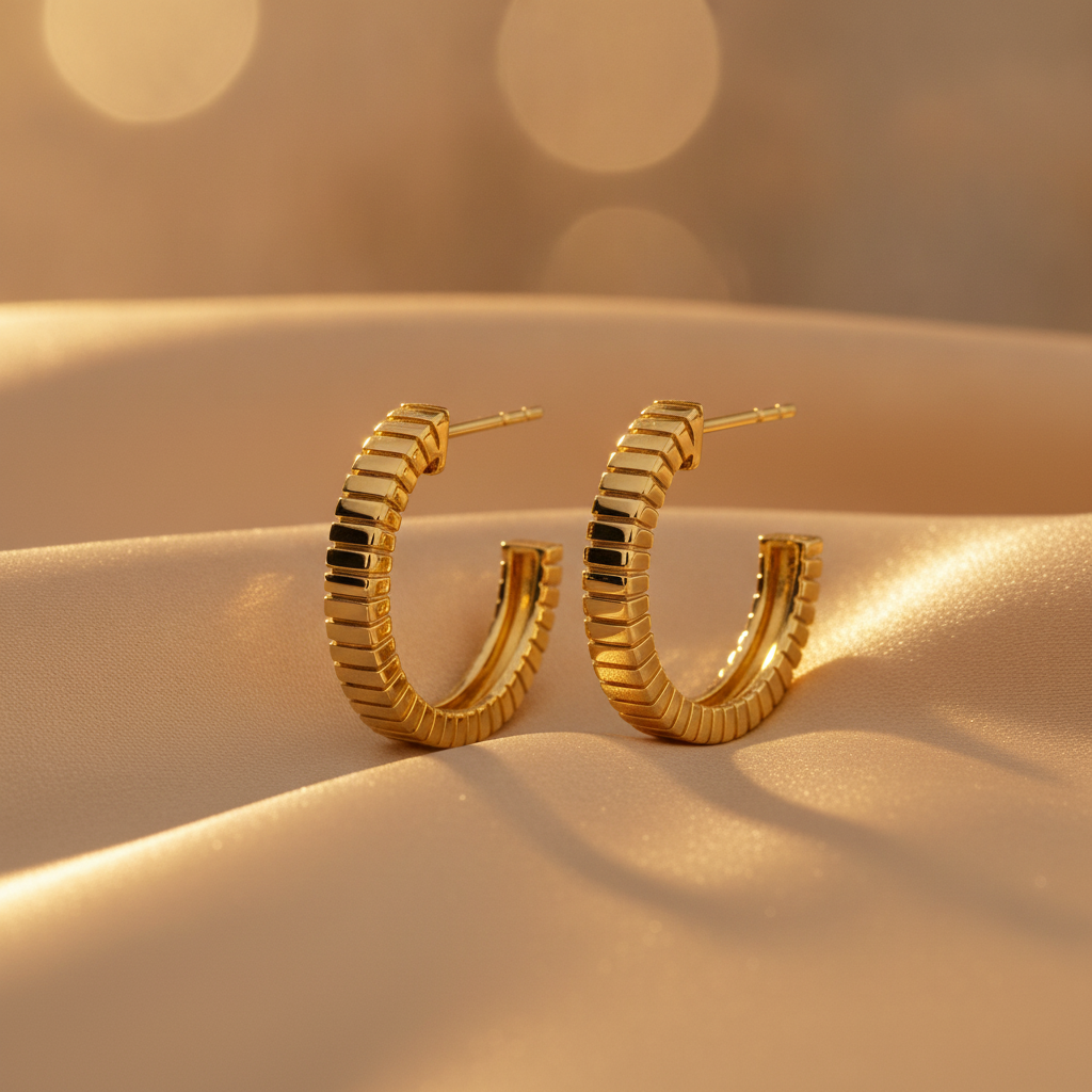 EFZ53130. 14k Solid Gold Earrings
