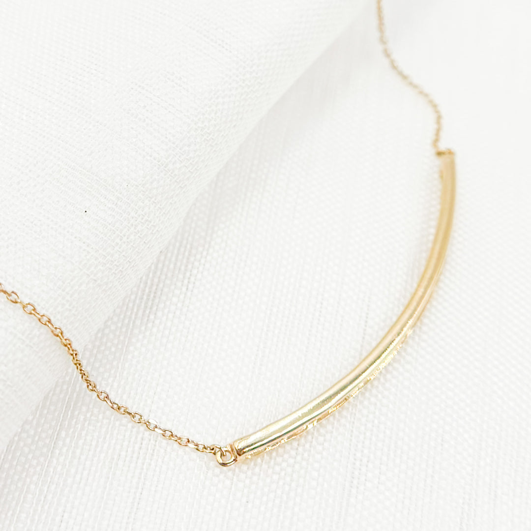 BFK60738Y. 14K Solid Gold Baguette Diamond Bracelet