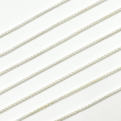 Sterling Silver Wheat Chain