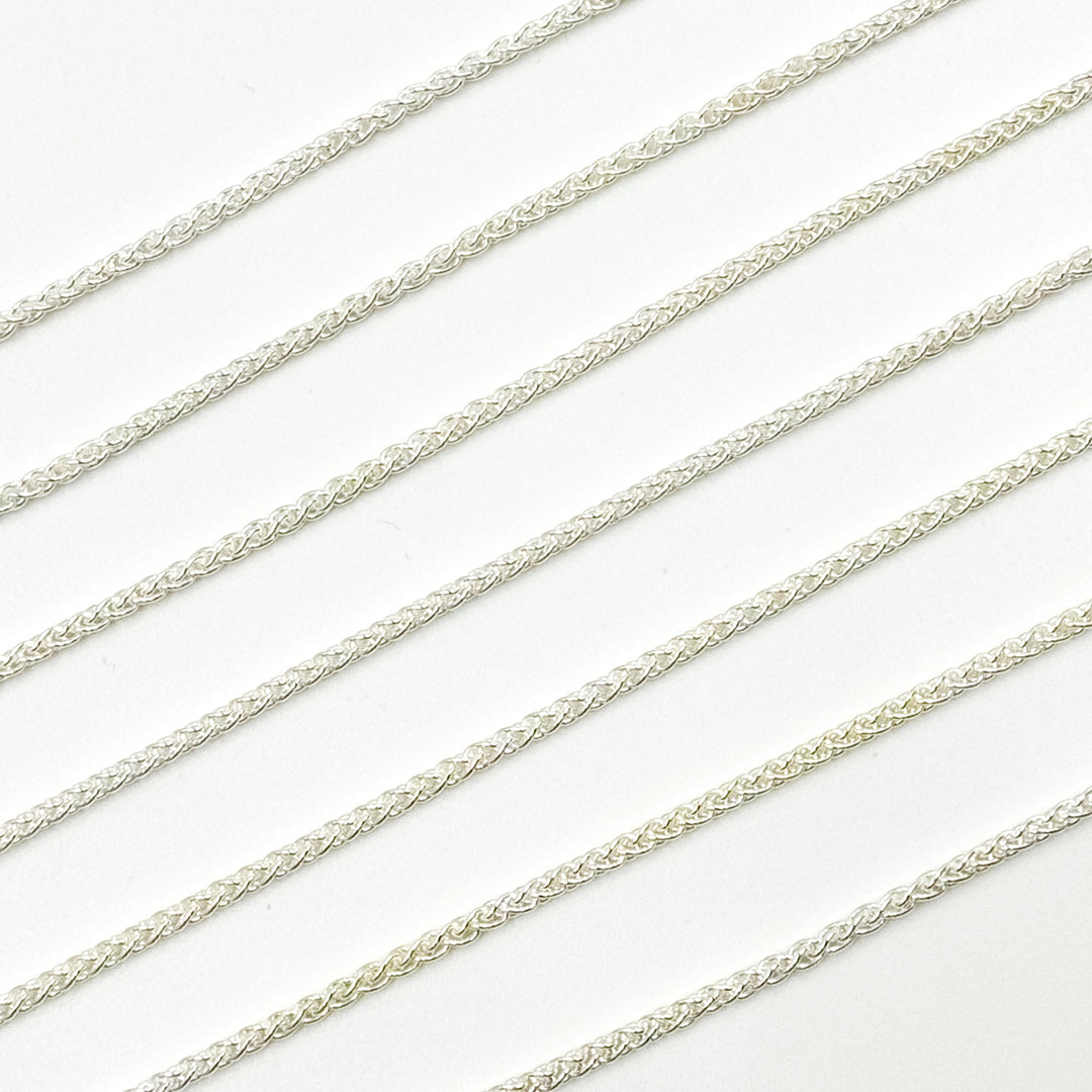 Sterling Silver Wheat Chain