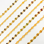 Load image into Gallery viewer, V299GF. 14k Gold Filled Diamond Cut Marina Link Chain