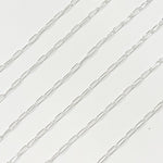 Load image into Gallery viewer, 1606SS. Sterling Silver Smooth Paperclip Chain
