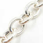 Load image into Gallery viewer, Y99SS. Sterling Silver Smooth Oval Link Chain
