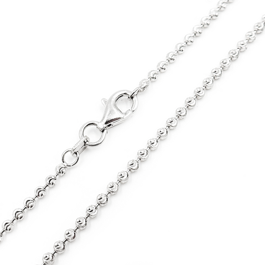 925 Sterling Silver Ball Necklace