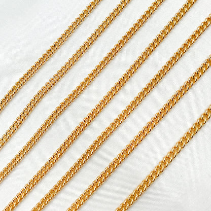 14K Gold Filled Curb Chain