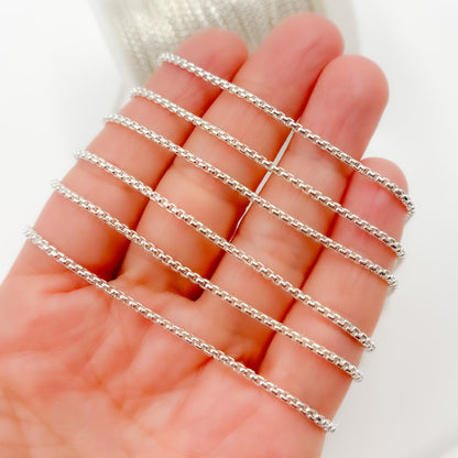 Sterling Silver Box Chain