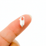 Load image into Gallery viewer, 0925LC1SS. 10MM White Sterling Silver Lobster Clasp
